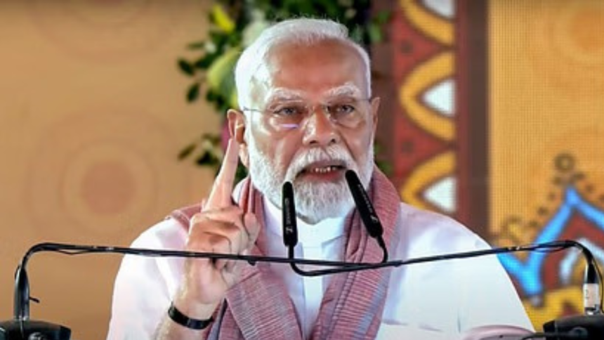 PM मोदी ने बिहार में रैली को किया संबोधित