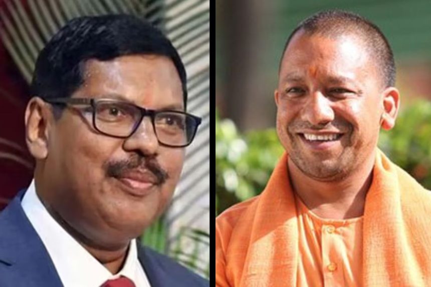 BR Gavai and yogi Adityanath