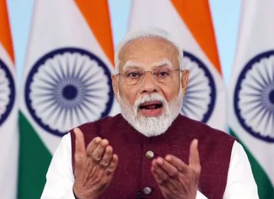 PM Modi addressed: