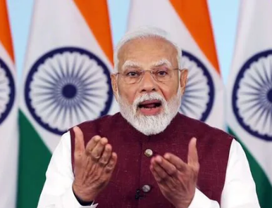 PM Modi addressed: