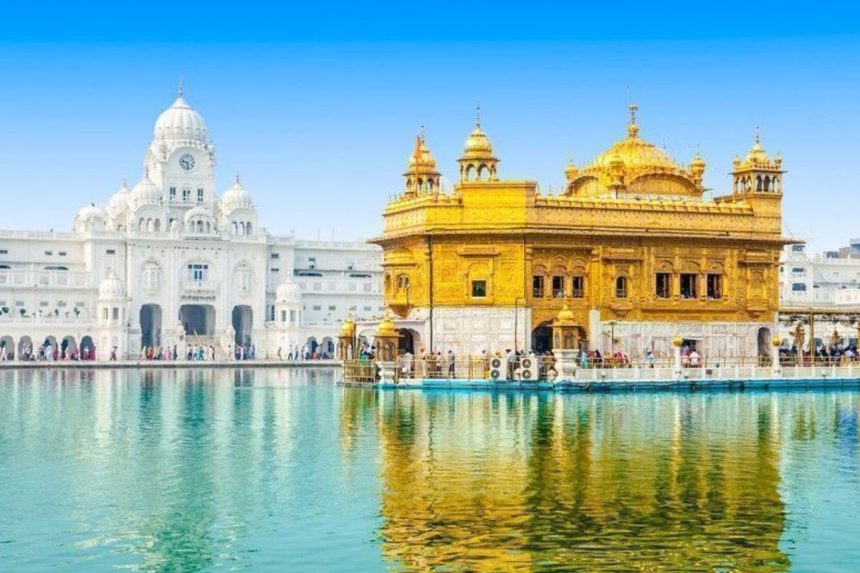 Military installation in Golden Temple