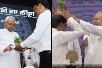 Nitish Kumar viral video