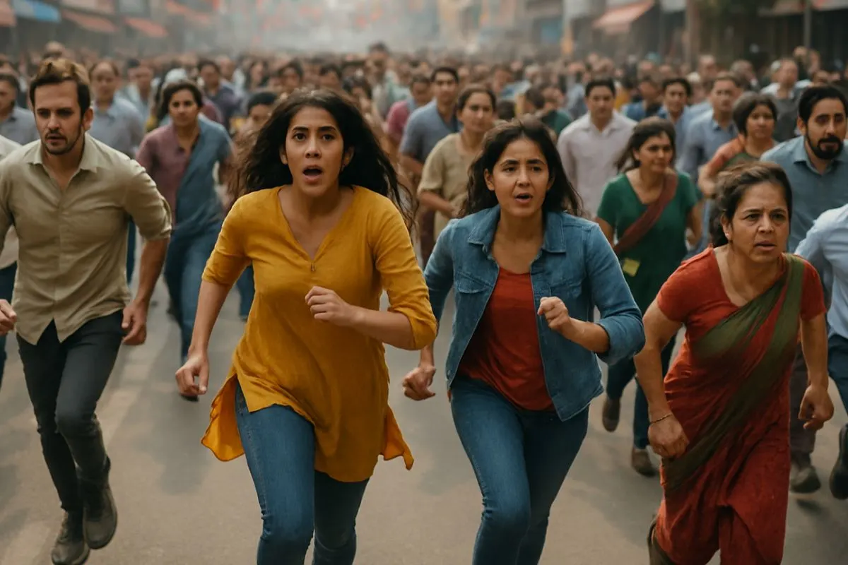 Stampede in Goa