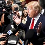 Trump vs journalist