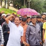 Protest against NMDC