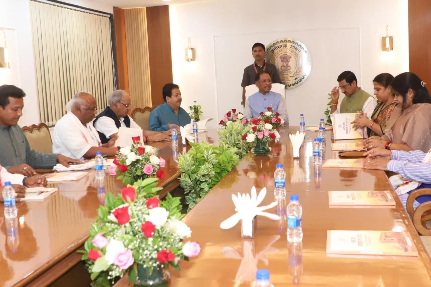 CM Sai with MPs