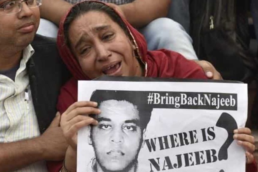 JNU Missing student Najeeb Ahmed