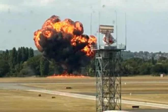 Southend airport crash