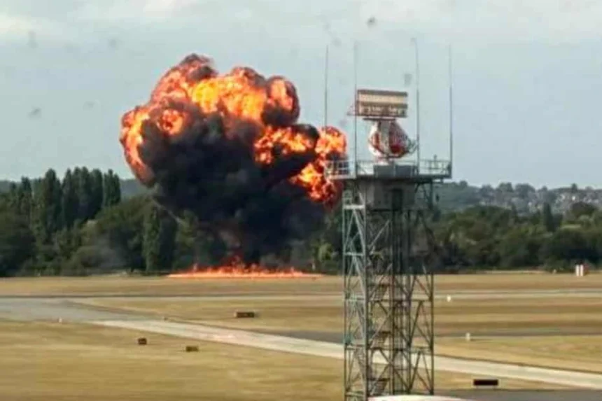 Southend airport crash
