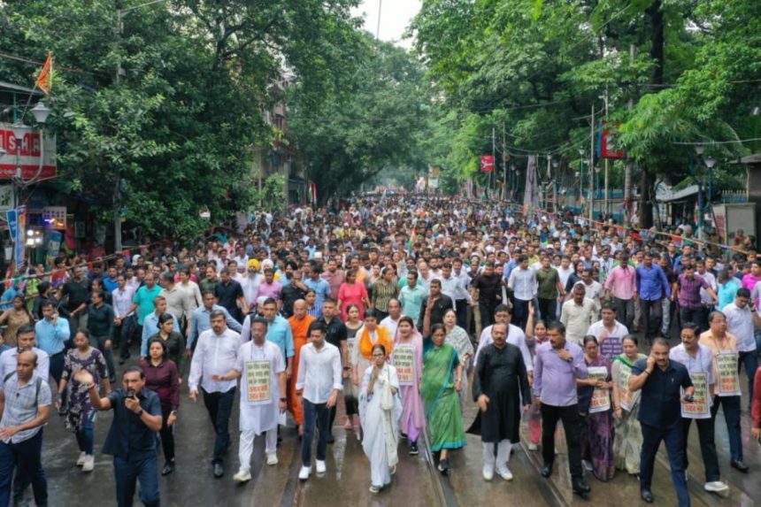 Mamata Banerjee March