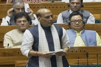 rajnath singh parliament