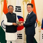 CM Sai Reached South Korea