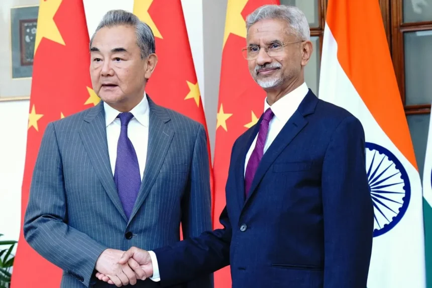 Chinese Foreign Minister India visit