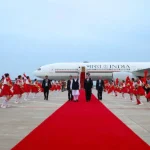 Modi reached China