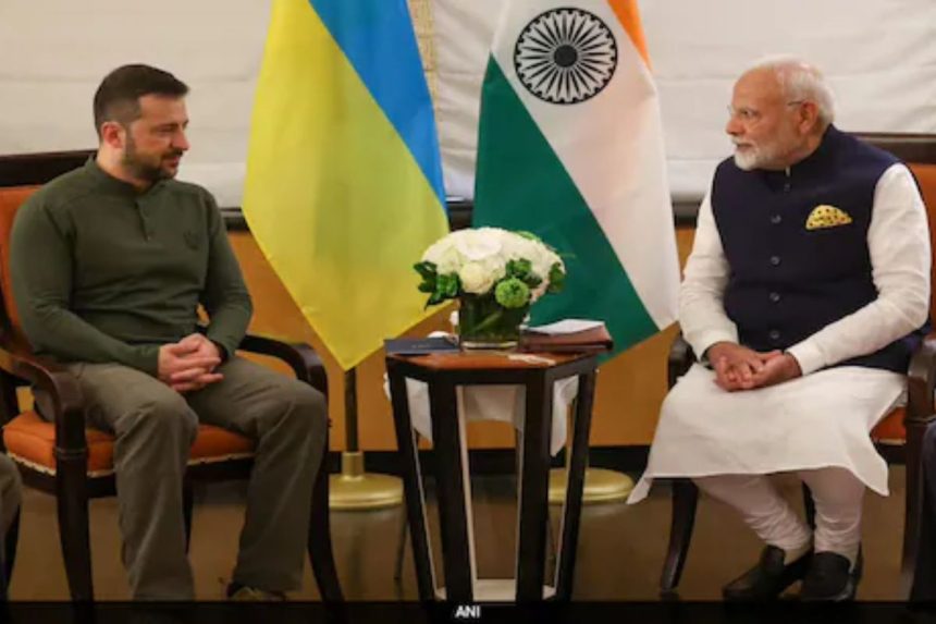 Zelenskyy Modi Meet