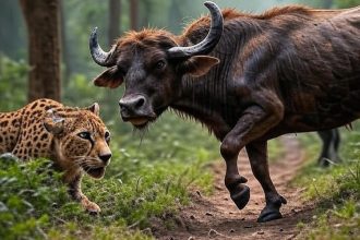 leopard attack