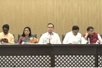 opposition Press conference