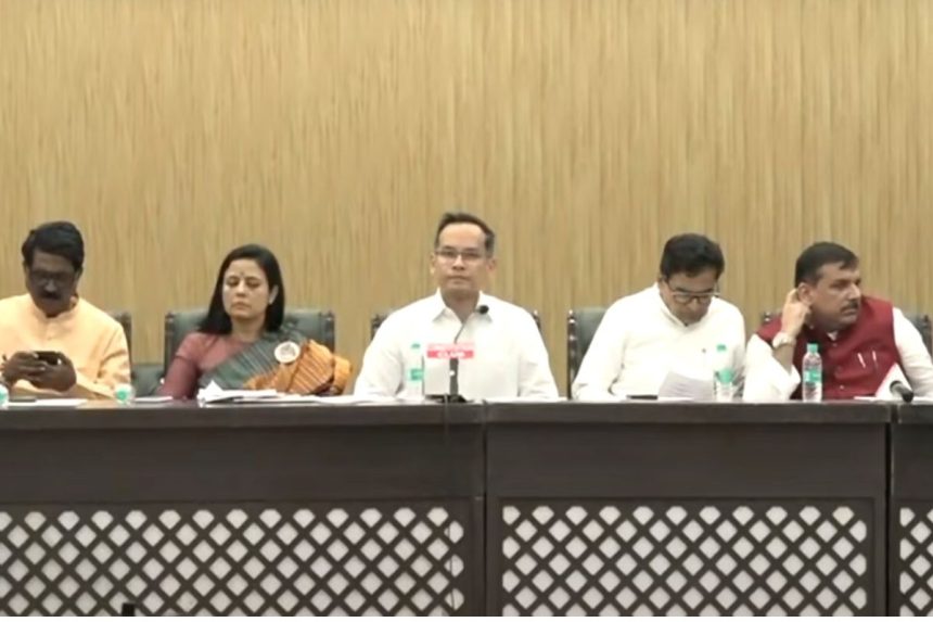 opposition Press conference