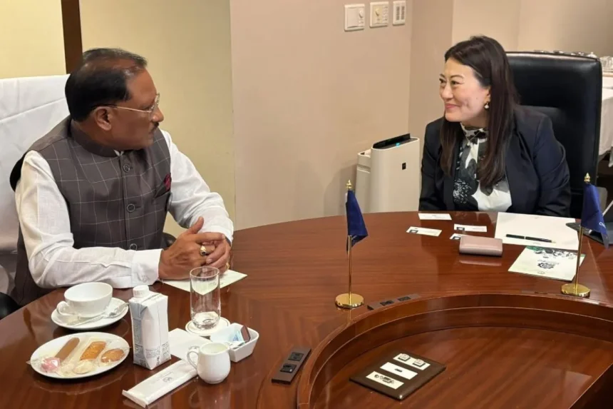 vishnu dev japan visit