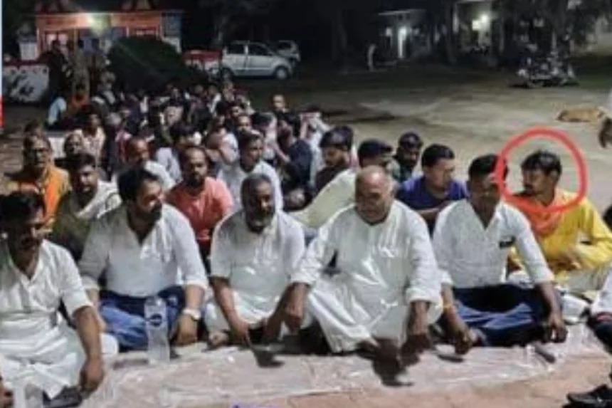 BJP leaders protest in UP