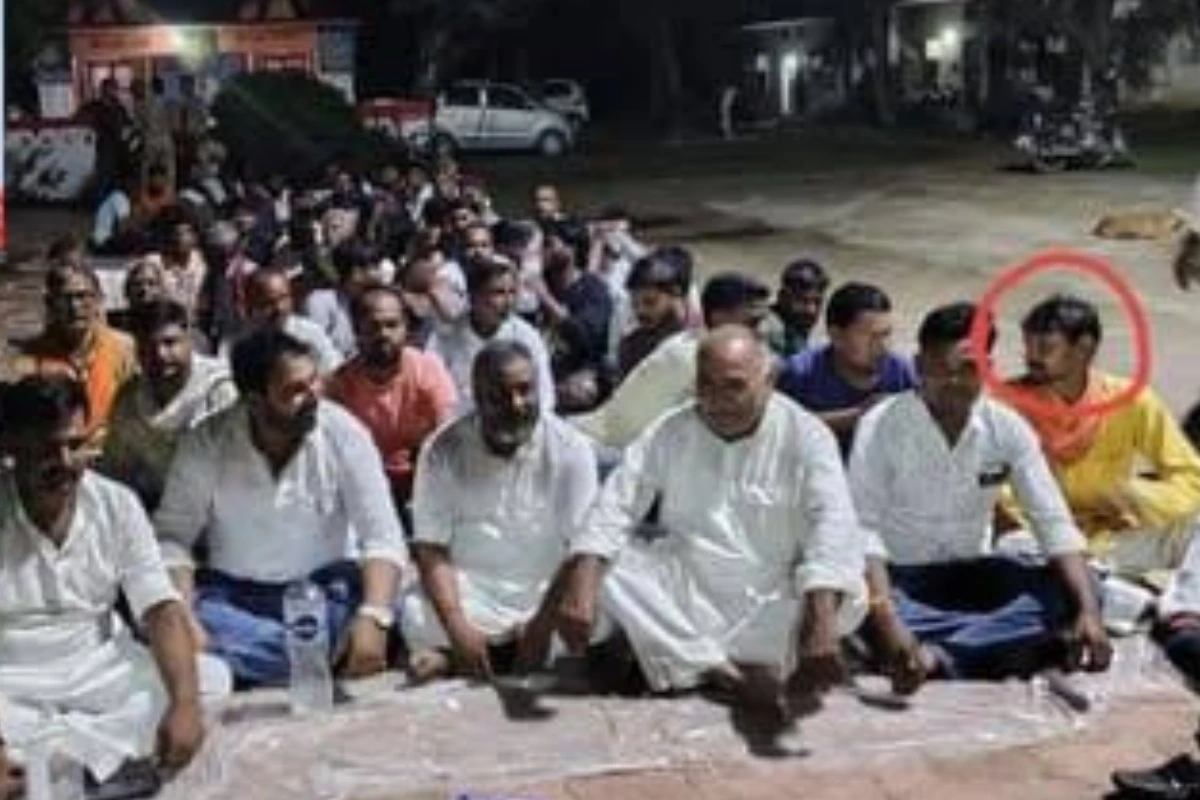 BJP leaders protest in UP