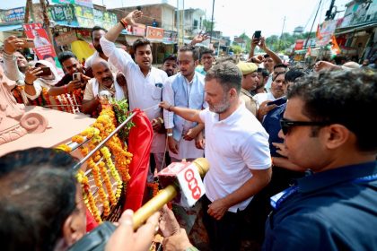 Rahul Gandhi Raebareli visit