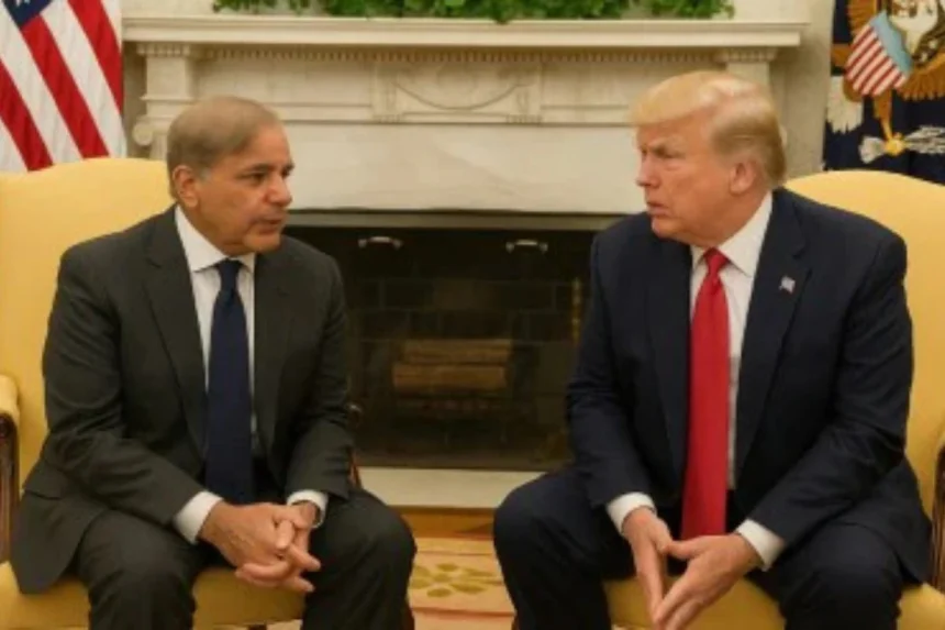 Trump Shehbaz Meeting