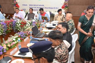 Unified Command Meeting In Raipur