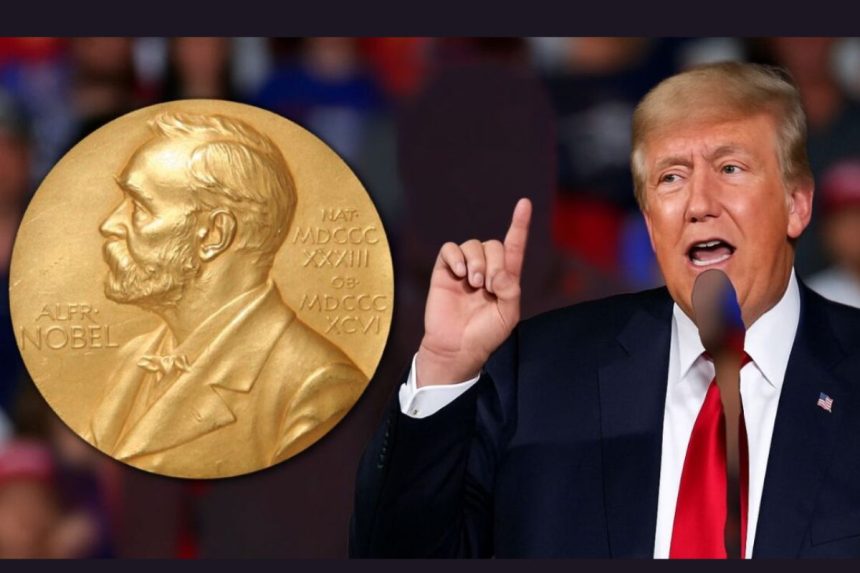 TRUMP ON NOBEL PRIZE
