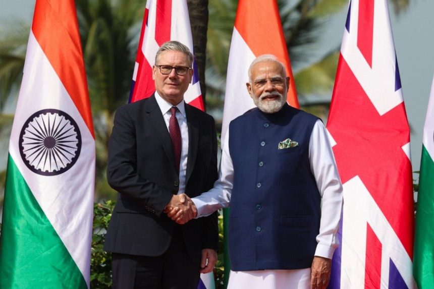 British PM India visit