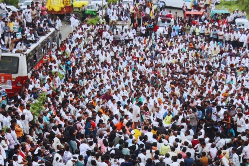 Nagpur farmers protest