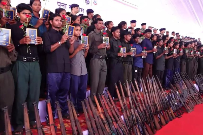 Naxalites surrender