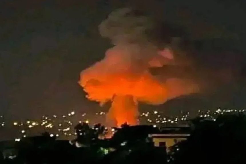 Pakistan air strike in Kabul