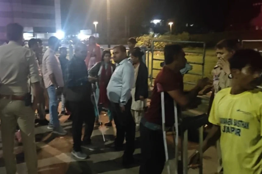 Protest by the disabled