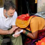 Rahul Gandhi meets Hariom Valmiki family
