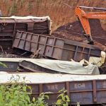 Rourkela train derailed