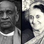 Sardar Patel and Indira Gandhi