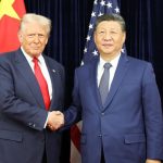 Trump and Jinping meeting