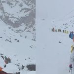 Mount Everest snowstorm