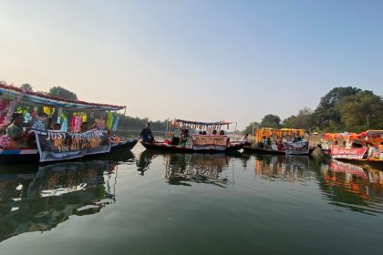 Raipur Kharun River protest