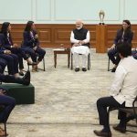 PM Modi Chat with Indian Women Cricket Team