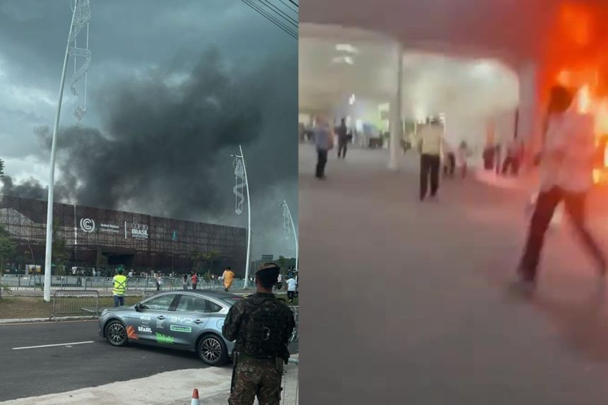COP 30 BRAZIL FIRE ACCIDENT