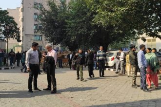 bomb threat in court