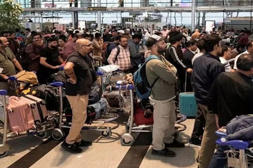 Indigo flight cancelled