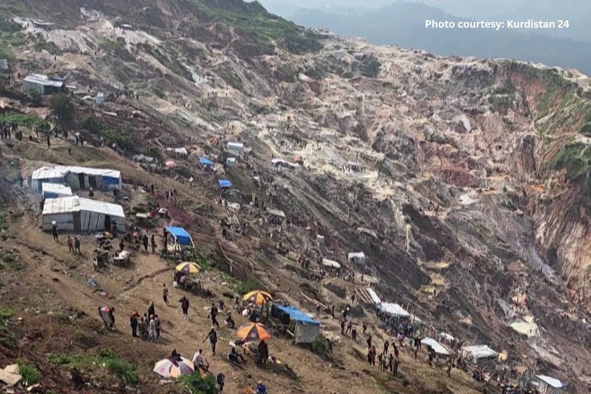 Congo coltan mine accident