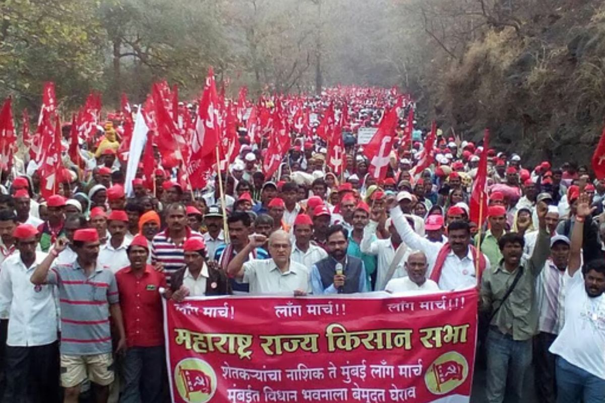 farmers Mumbai March
