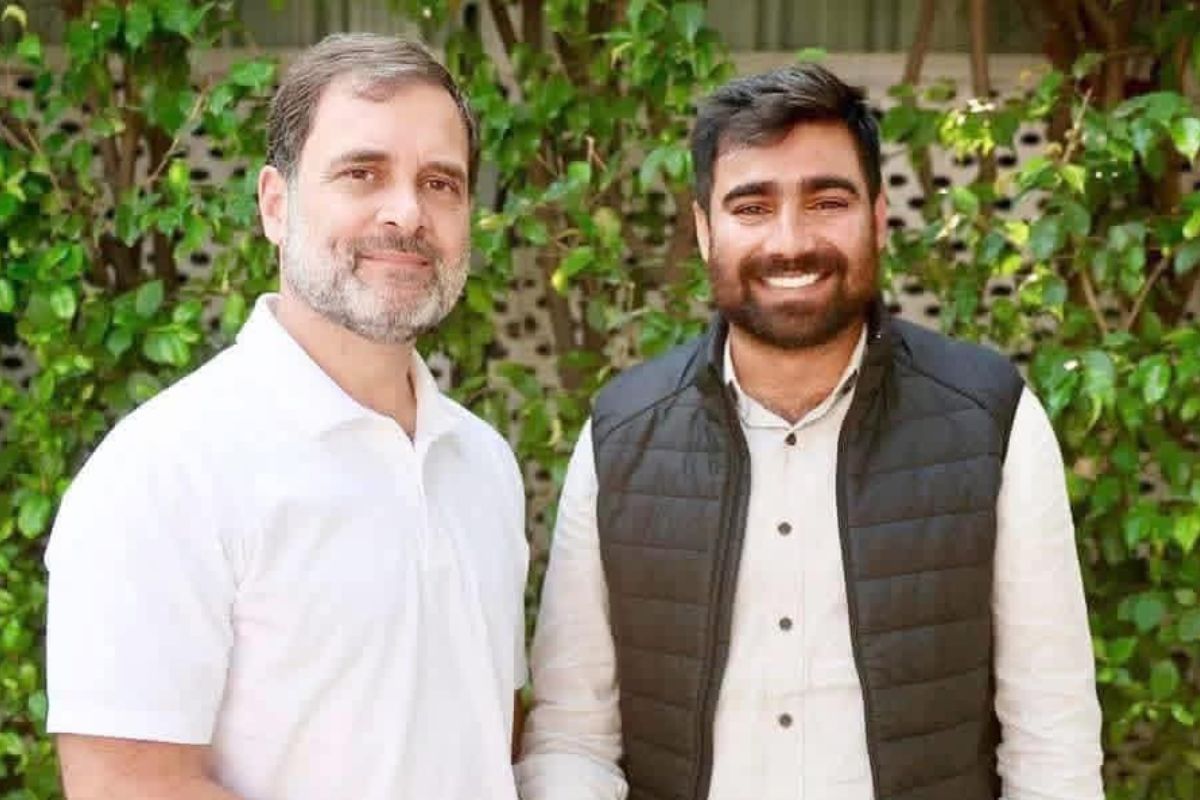 NSUI president Vinod Jakhar