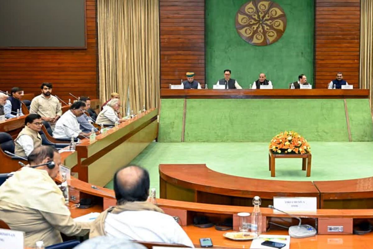 all-party meeting on energy crisis