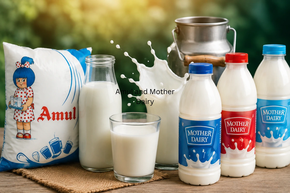 Amul and Mother Dairy