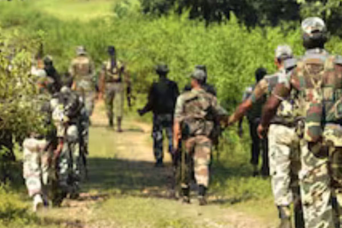 Naxalite landmine explosion